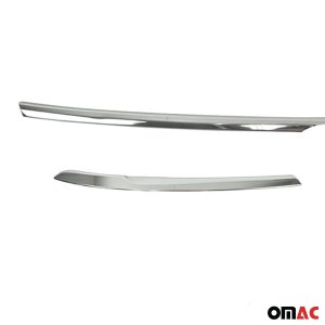 Volkswagen Tiguan Headlight Trim - Omac - S.Steel 3 Pcs - Gloss Silver - '18-'24 Volkswagen Tiguan Headlight Trim - Omac - S.Steel 3 Pcs - Gloss Silver - '18-'24